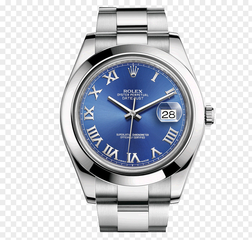 Blue Rolex Watch Male Table Datejust Submariner Counterfeit PNG