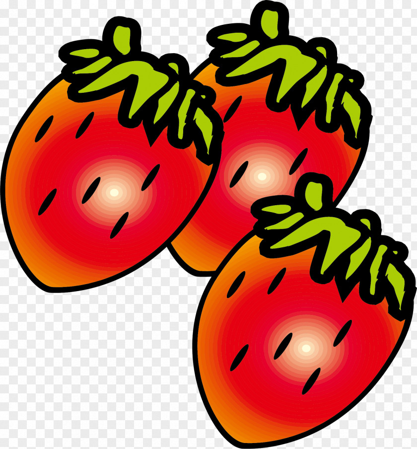 Free To Pull The Material Strawberry Image Cartoon Auglis Aedmaasikas Clip Art PNG
