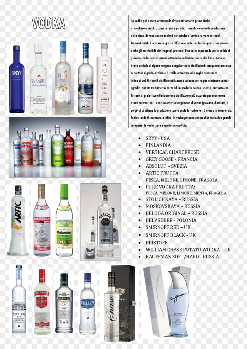 Vodka Liqueur Glass Bottle Plastic PNG