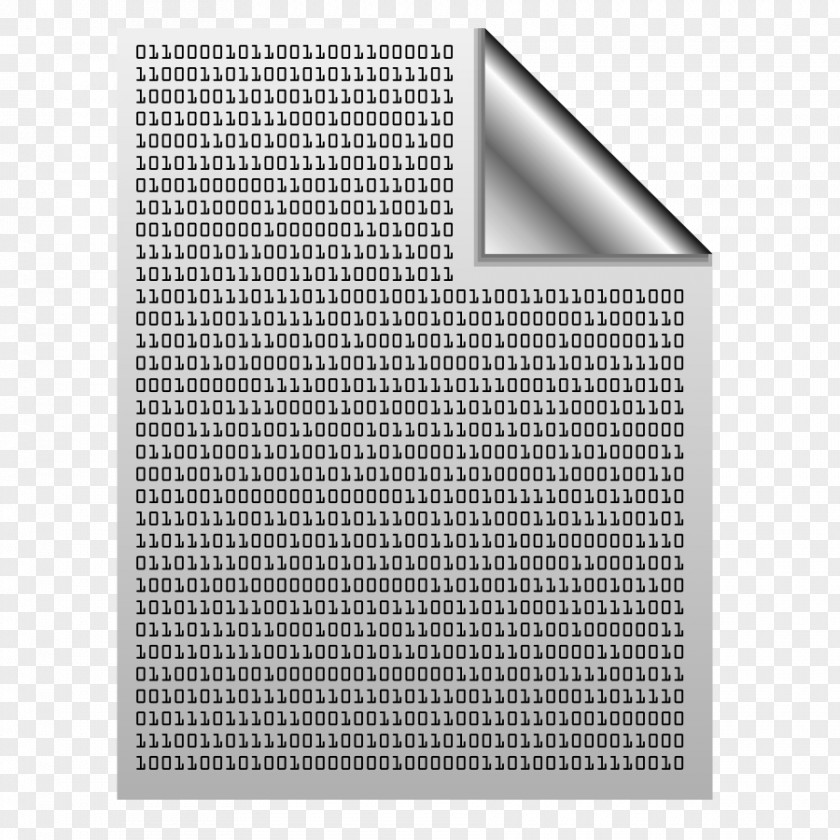 Binary File Clip Art PNG