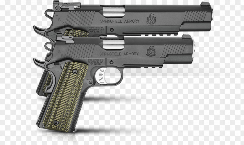 Handgun Springfield Armory M1A 10mm Auto Pistol Firearm PNG