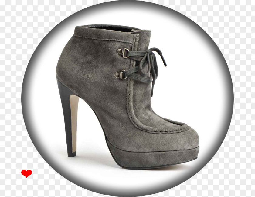 Boot Suede High-heeled Shoe Winter PNG