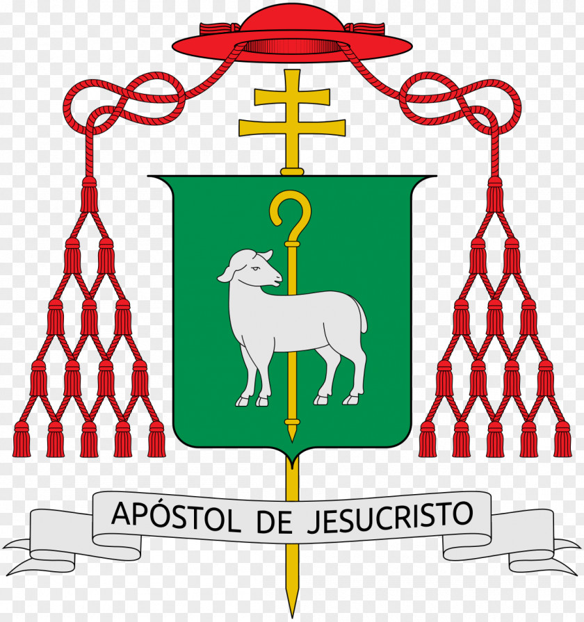Cardinal Coat Of Arms Ecclesiastical Heraldry Galero Priest PNG