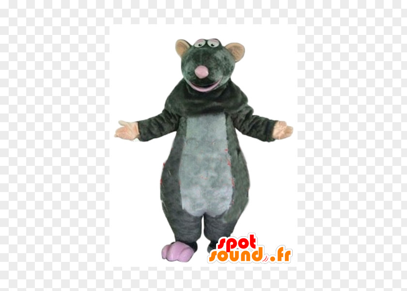 Rat & Mouse Emile Anton Ego Stuffed Animals Cuddly Toys PNG
