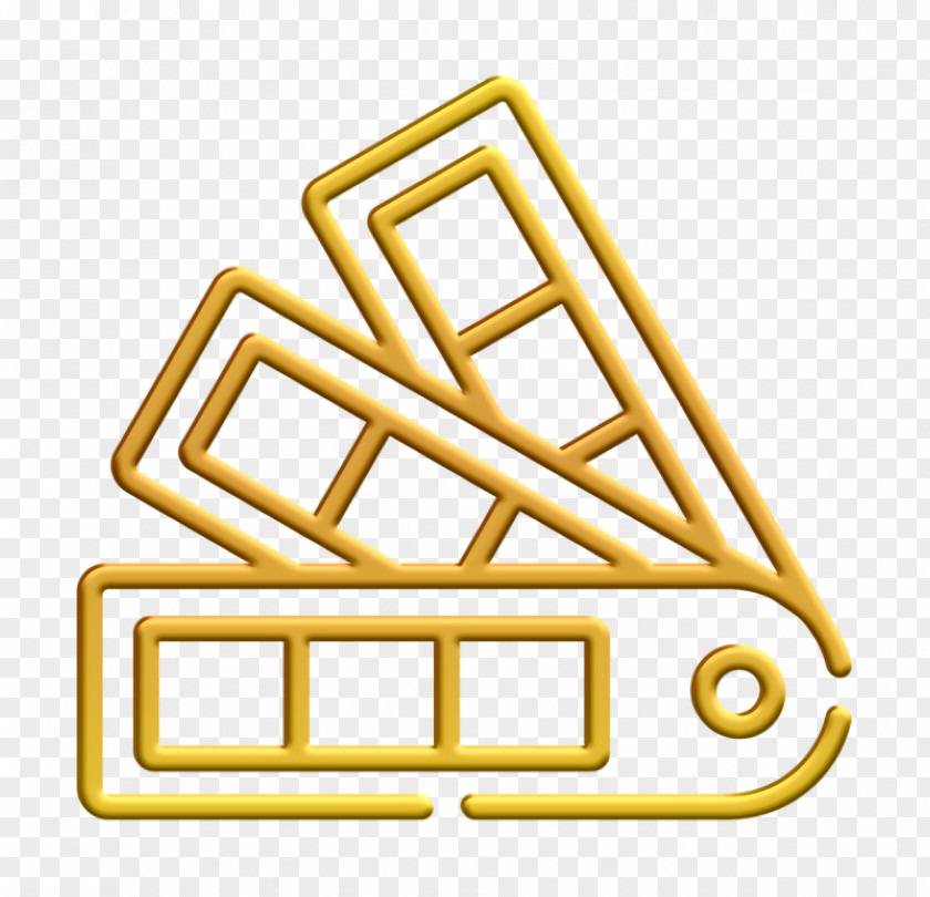 Symbol Chemical Yellow Line Meter PNG