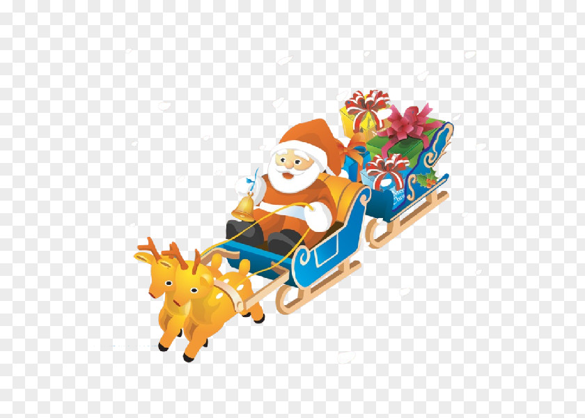 Animal Figure Toy Vehicle Sled Fictional Character PNG