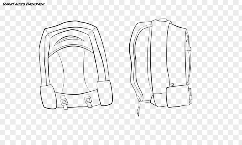 Backpack Drawing Shoe Line Art Font PNG