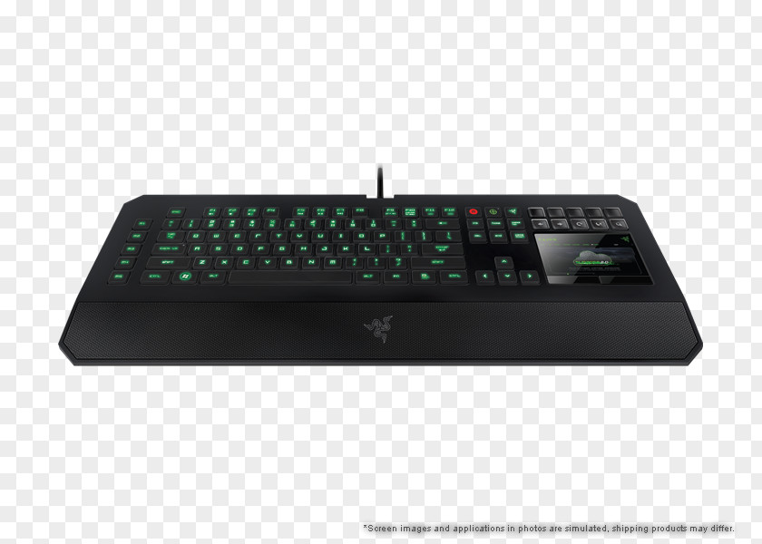 Chiclets Computer Keyboard Razer DeathStalker Ultimate Chroma Inc. PNG