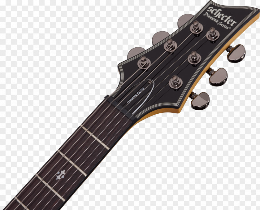 Headstock Acoustic-electric Guitar Schecter Research Musical Instruments PNG