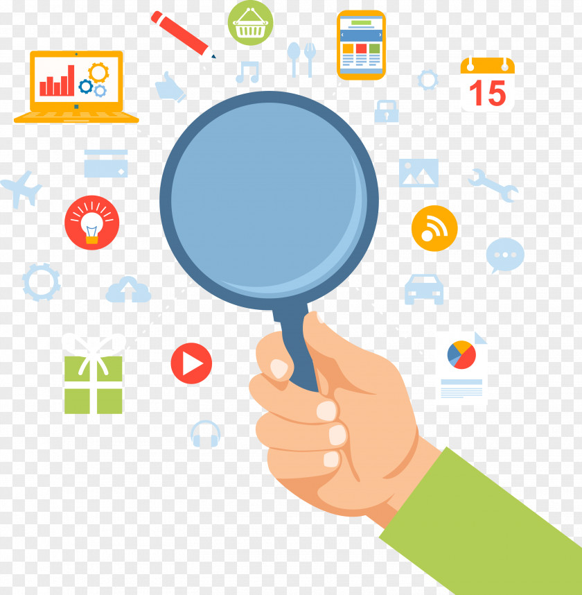 Hold The Magnifying Glass Material Indore Digital Marketing Search Engine Optimization Business PNG