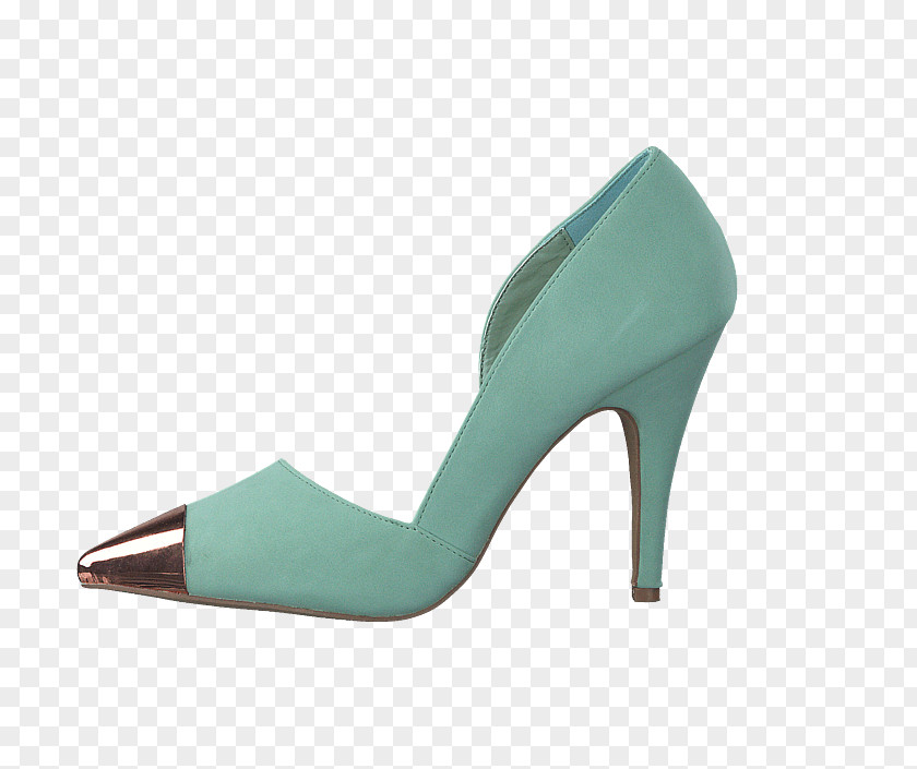 Jeans Court Shoe Black Green Turquoise PNG