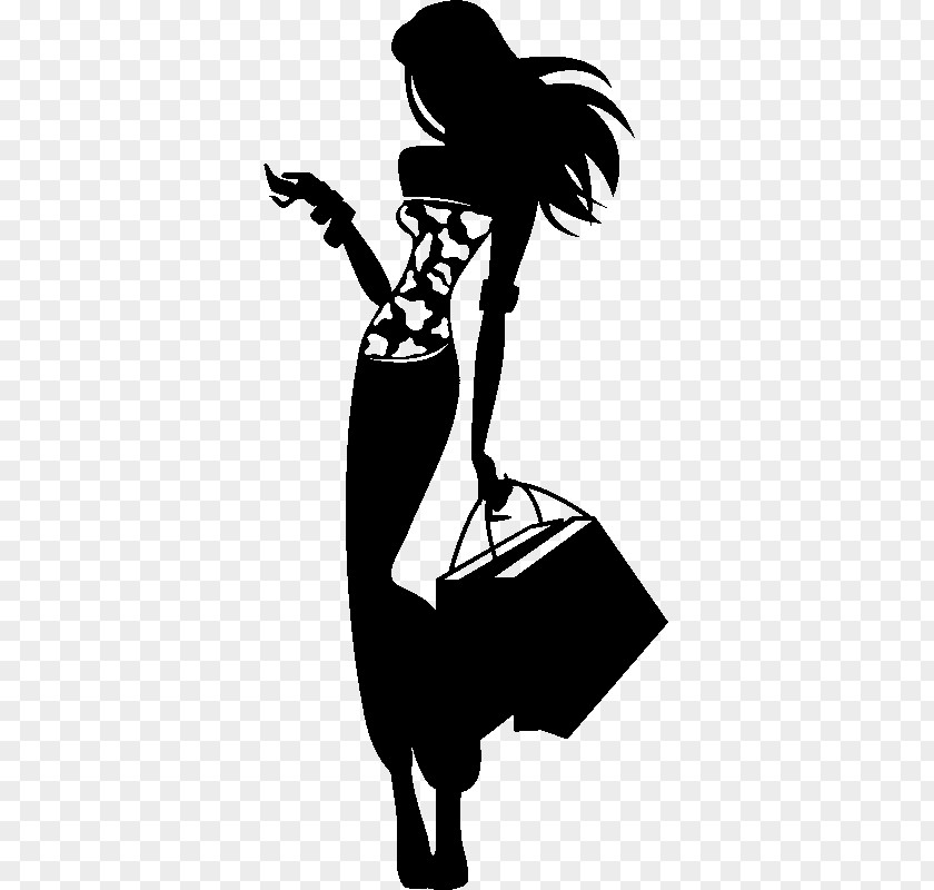 Silhouette Black White Clip Art PNG