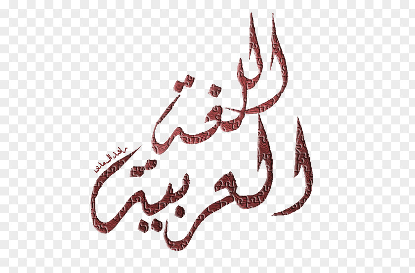 Arabic Language Invertebrate Calligraphy Character Fiction Font PNG