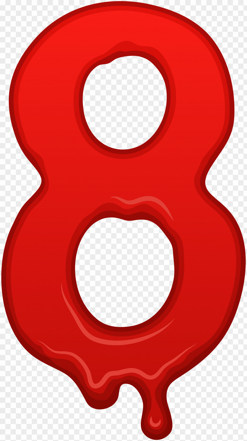 Bloody Number Eight PNG Clip Art Image Sharon 