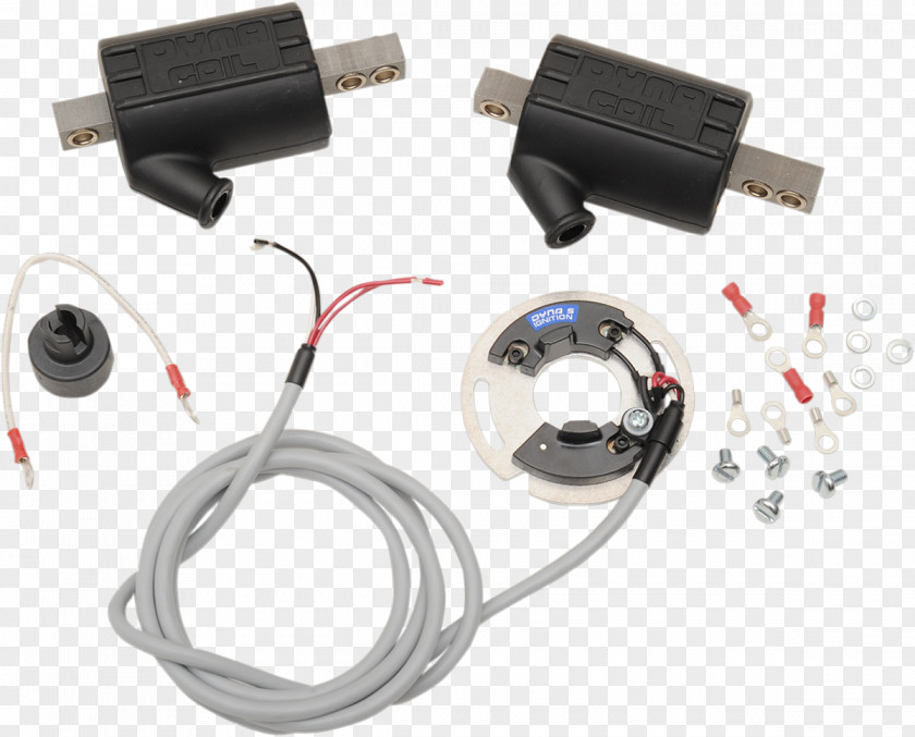 Electronics Electronic Component Ignition System Harley-Davidson Electromagnetic Coil PNG