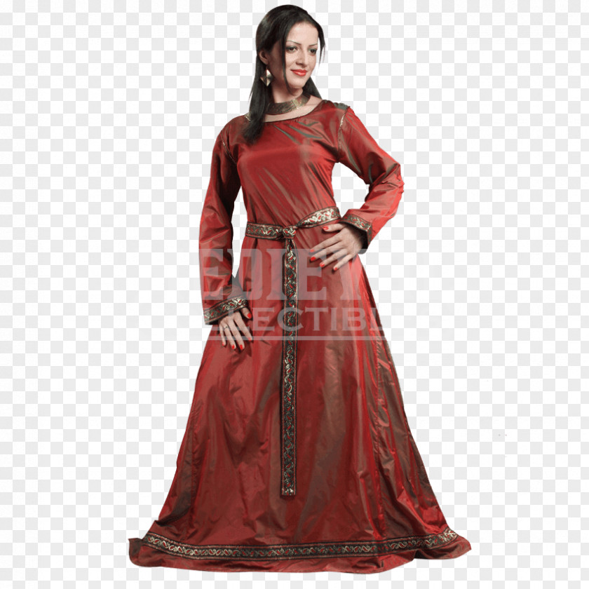 Medieval Women Gown Middle Ages Wedding Dress Clothing PNG