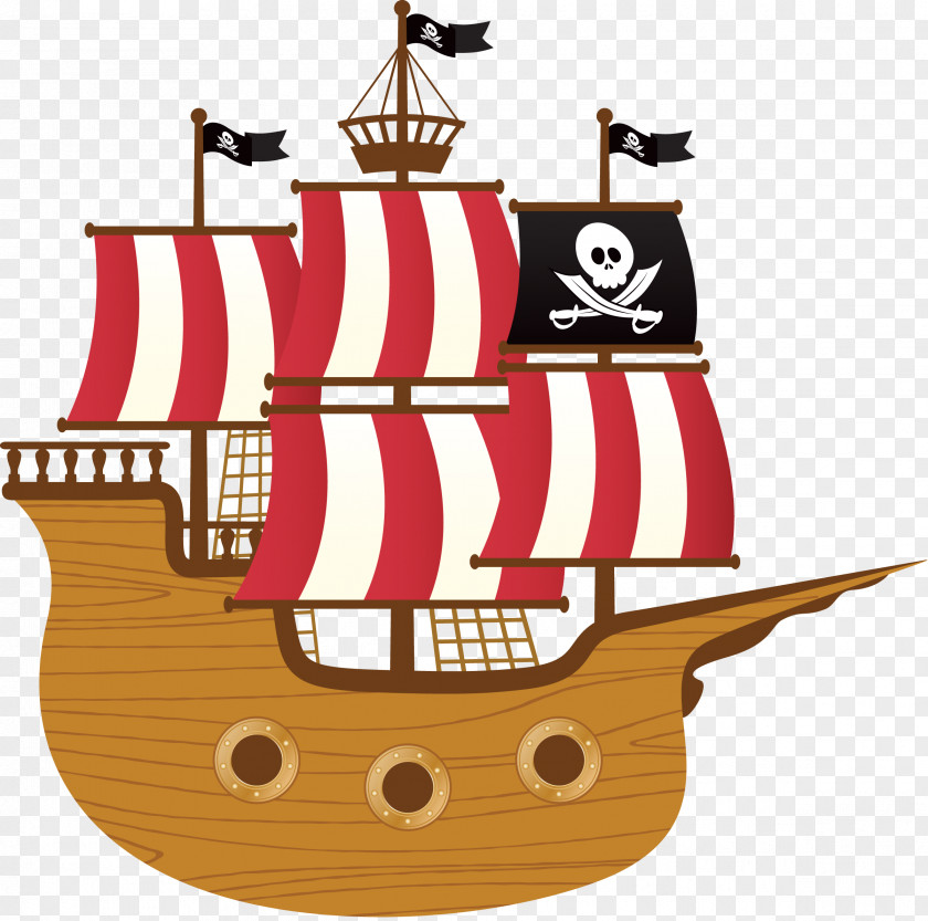 Pirate Ship Puzzle Pirates Pittsburgh Piracy Round PNG