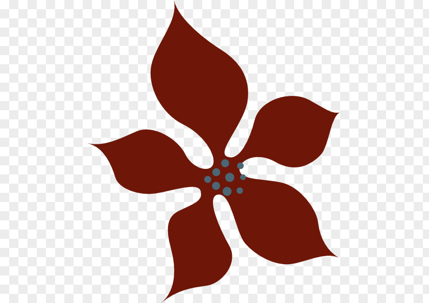 Red Flower Clip Art PNG
