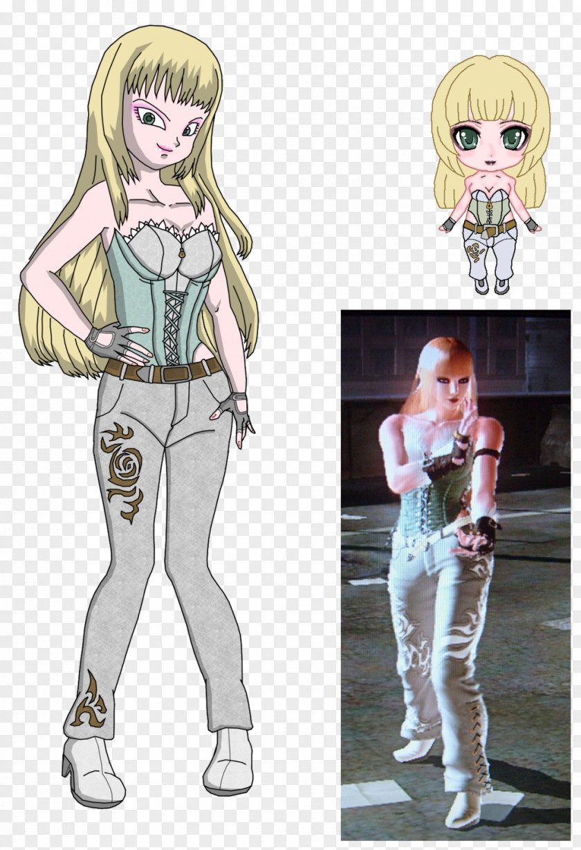 Tekken Lili 6 Human Hair Color Cartoon PNG