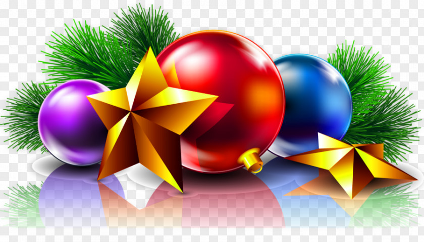 Transparent Christmas Balls And Stars Clipart Picture Day Card New Year Wish PNG