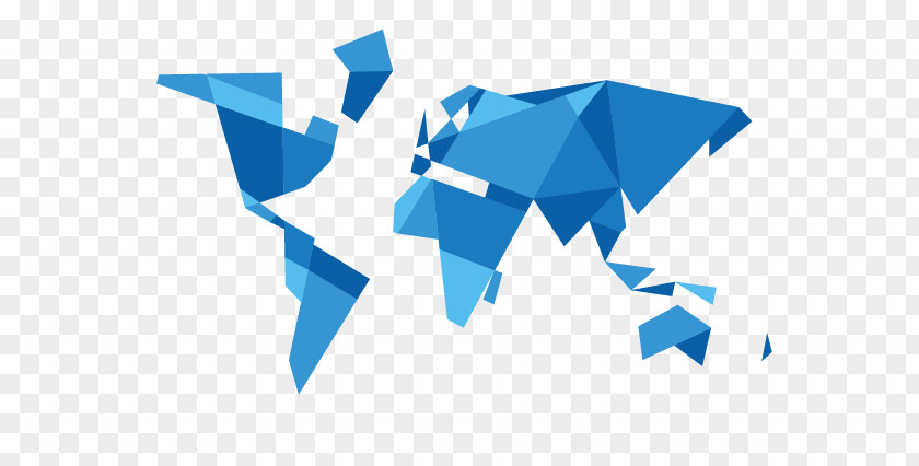 World Map Geometric Shape Three-dimensional Space PNG