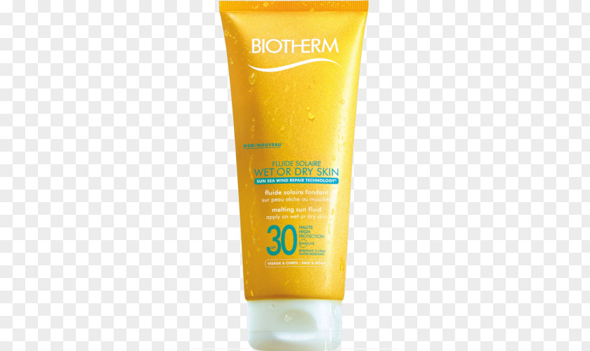 Biotherm Sunscreen Lotion Factor De Protección Solar Skin Cream PNG