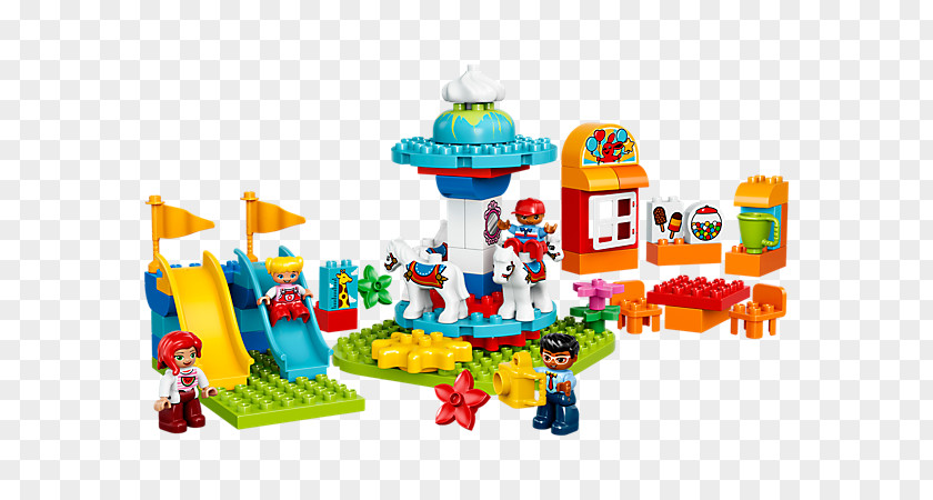 Carousel Figure LEGO 10841 DUPLO Fun Family Fair Toy 10835 House Building Set (5899) PNG