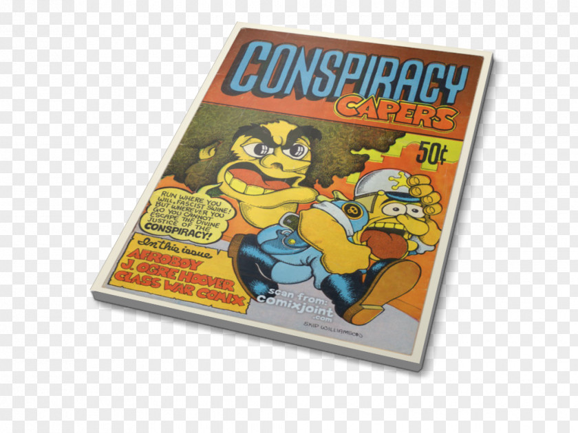Conspiracy Poster Cartoon Caper PNG
