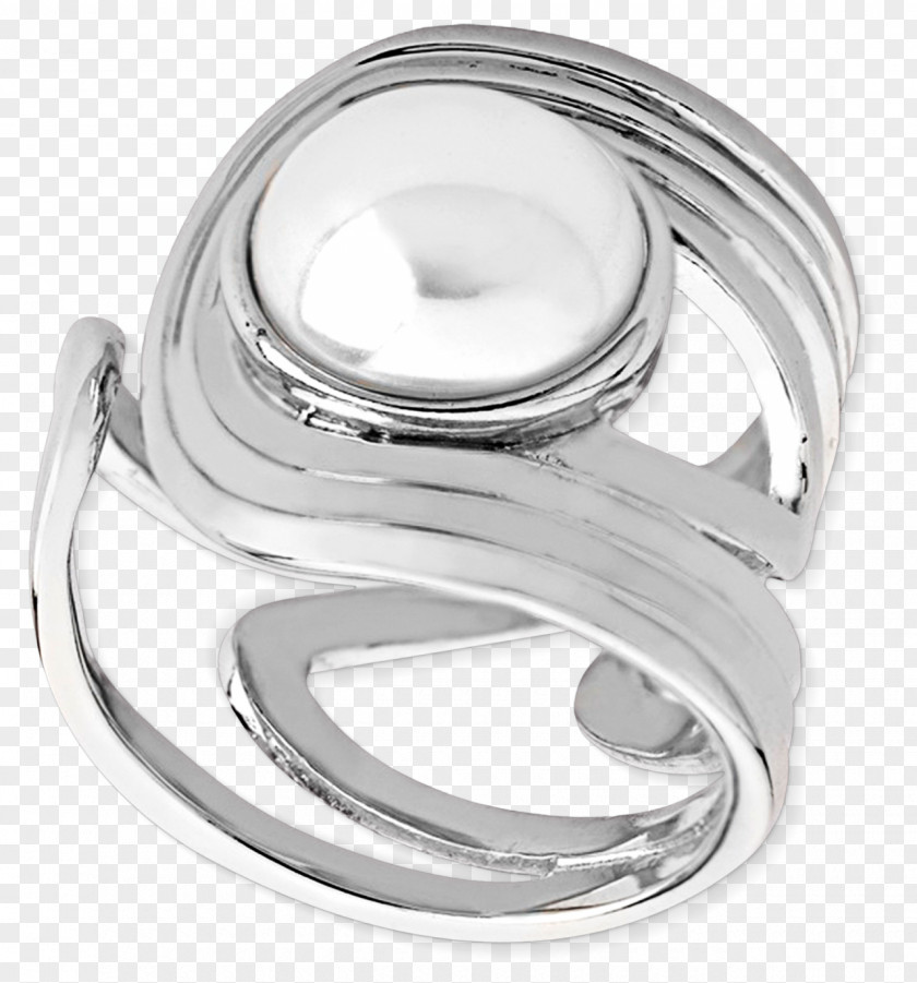 Ring Majorica Pearl Jewellery Silver PNG