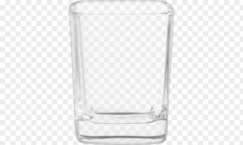 Glass Square Highball Shot Glasses Shooter Old Fashioned PNG