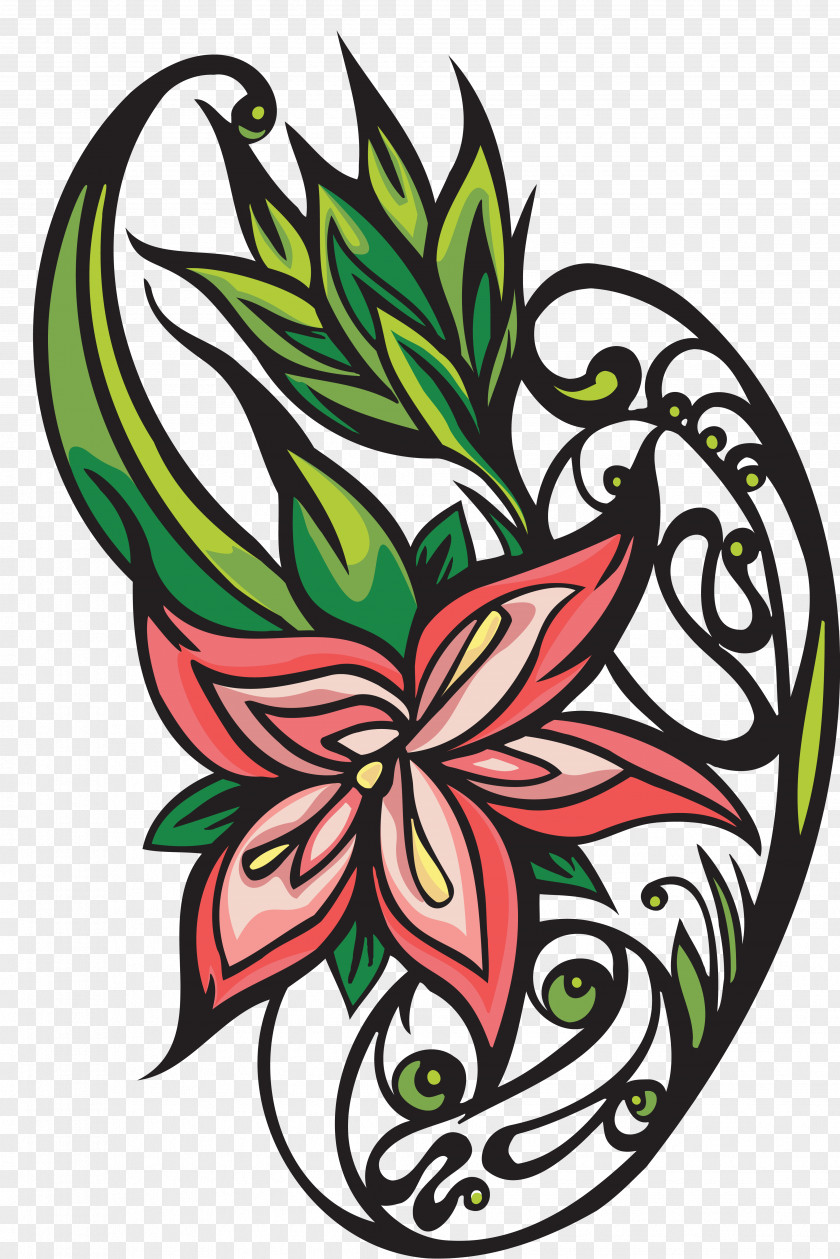 Green Floral Flower Photography Clip Art PNG