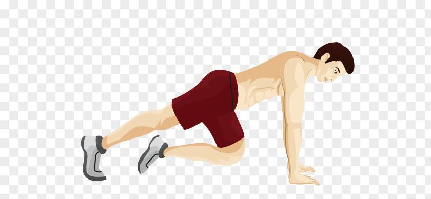 Mountain Climbing Exercise Stretching Burpee Physical Fitness Plank PNG