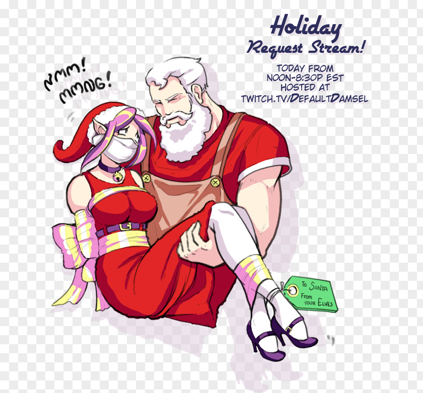 Santa Claus Christmas Day Grell Sutcliff Drawing Character PNG