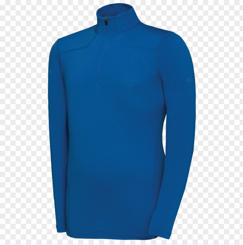 T-shirt Merino Wool Blue PNG
