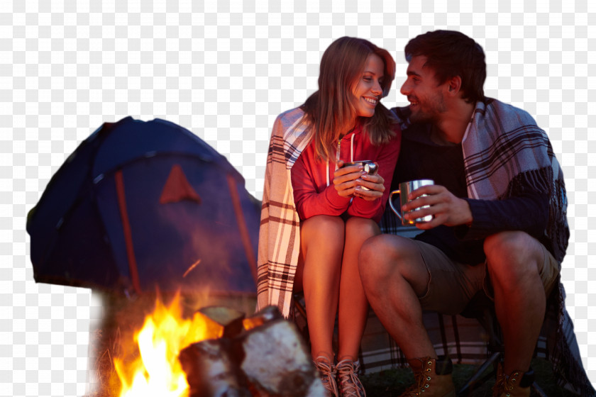Campfire Camping Campsite Tent S'more PNG