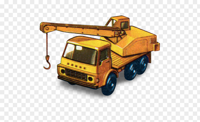 Matchbox Dodge Car Crane Truck Clip Art PNG