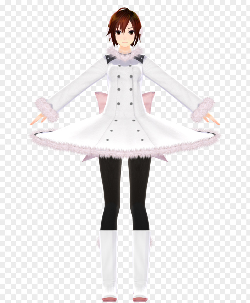 Mmd Tda Jacket Art Costume Outerwear Uniform Coat PNG