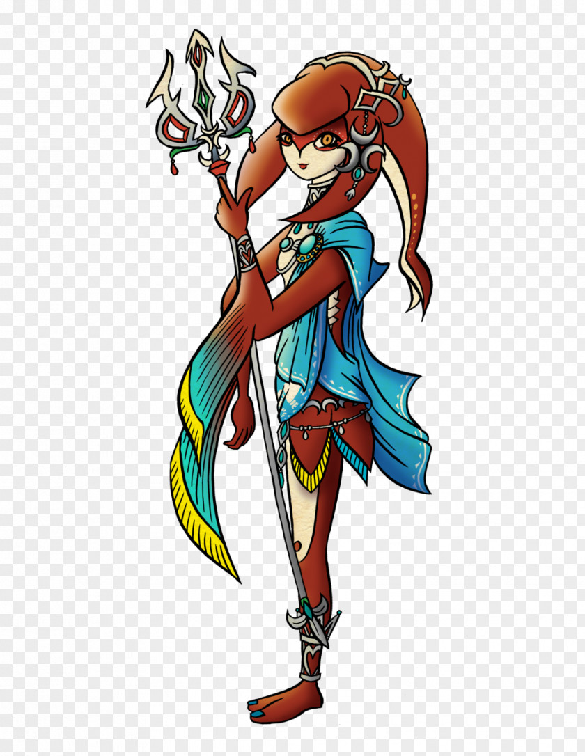 Zelda Champions The Legend Of Zelda: Breath Wild Link Mipha Drawing PNG