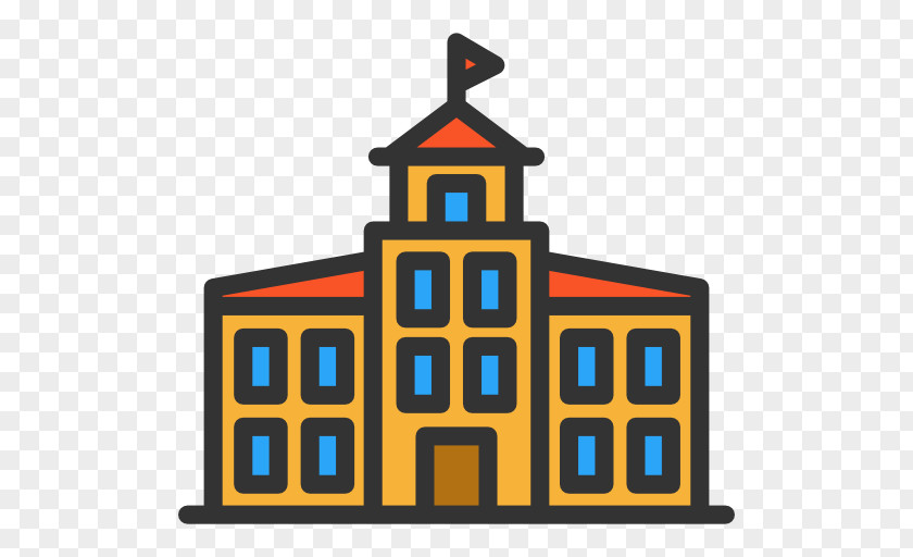 A School Building National Secondary Icon PNG