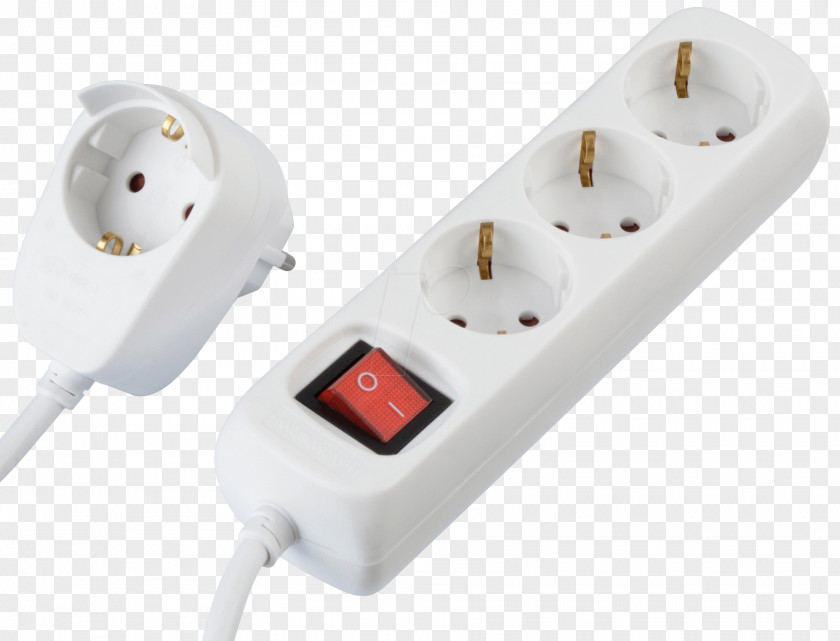 AC Power Plugs And Sockets Strips & Surge Suppressors Electrical Switches Extension Cords Cable PNG