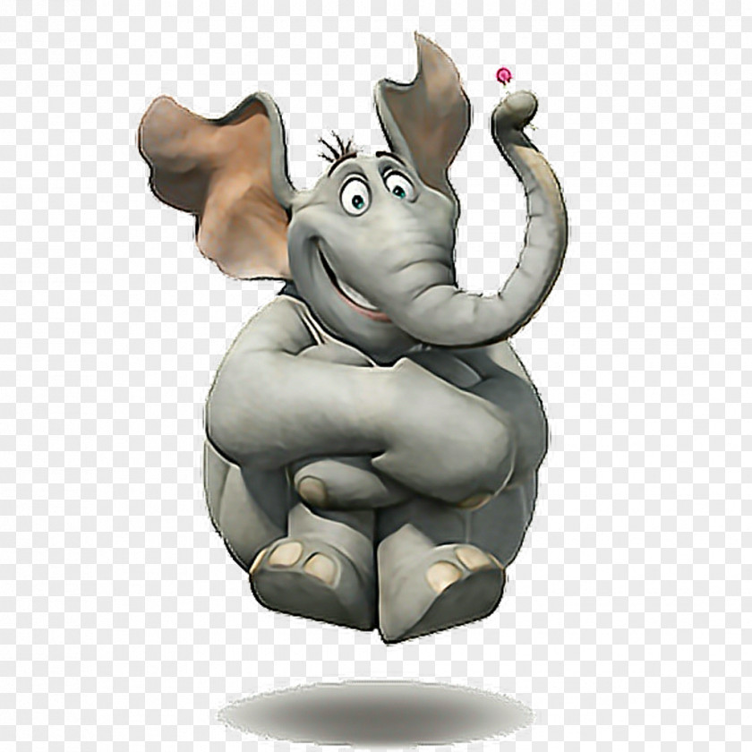 Elephant Leader Horton Film Poster Animation PNG