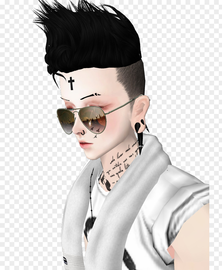 Glasses Sunglasses Goggles Hairstyle PNG