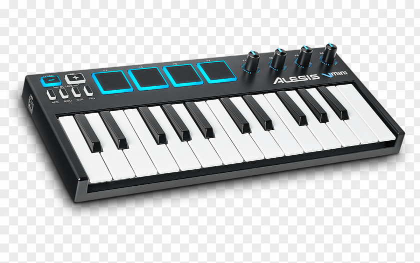 Keyboard MIDI Controllers Alesis Musical PNG