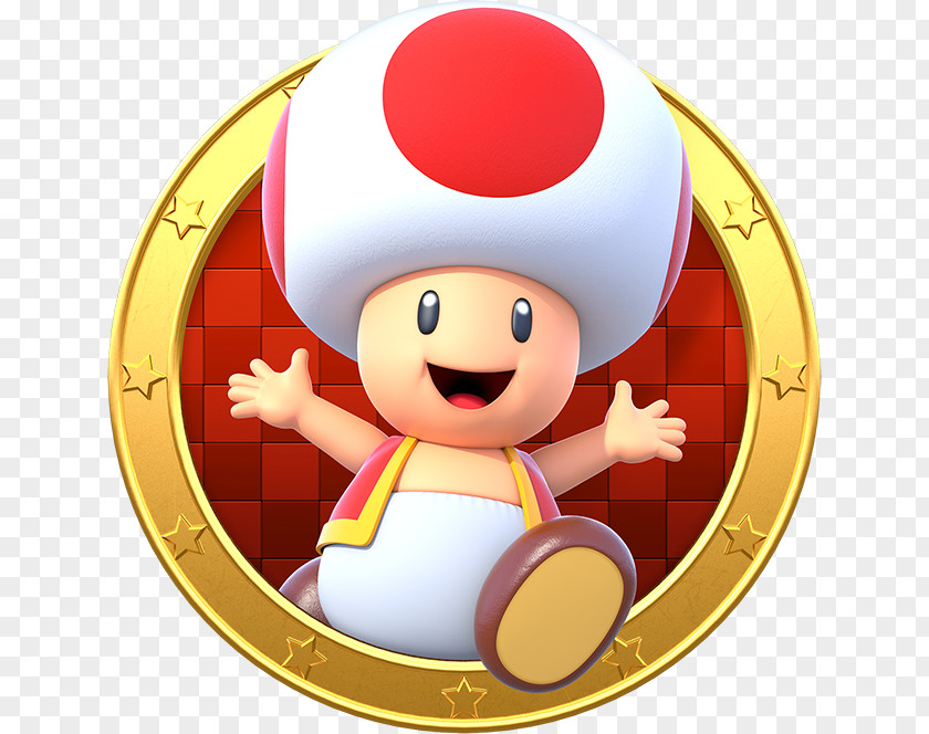 Mario Party Star Rush Toad Super Bros. PNG