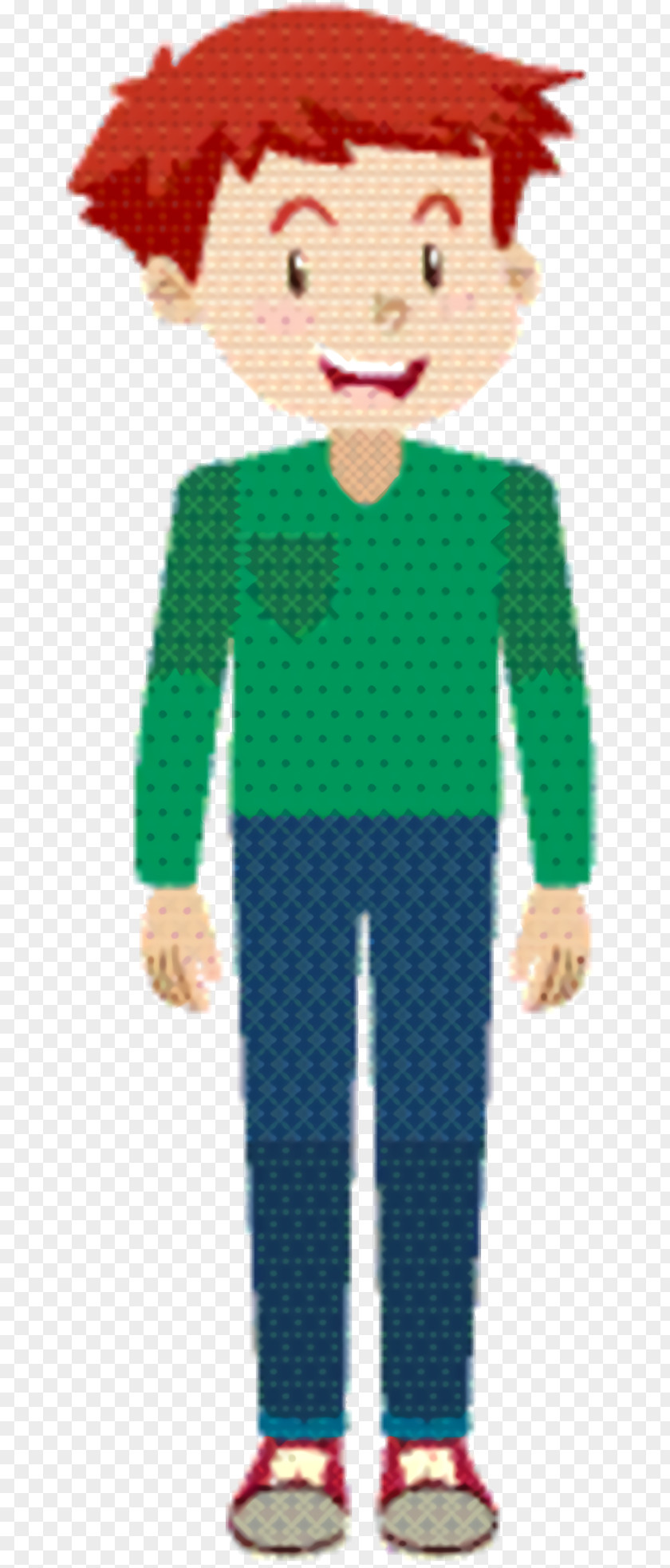 Pajamas Sweater Boy Cartoon PNG