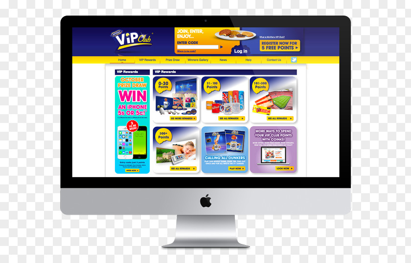Vip Club Computer Monitors Multimedia Display Advertising Organization Web Page PNG