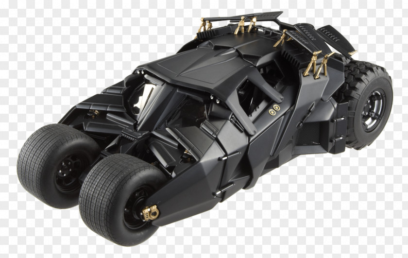 Batmobile Batman The Dark Knight Trilogy Die-cast Toy 1:18 Scale PNG