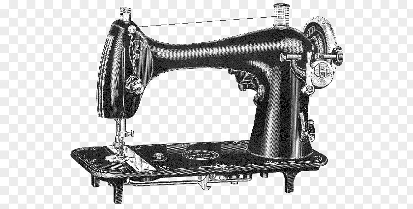 Black Sewing Machine Machines Needles National Company PNG