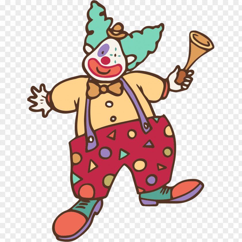 Circus Clown Elements Poster PNG