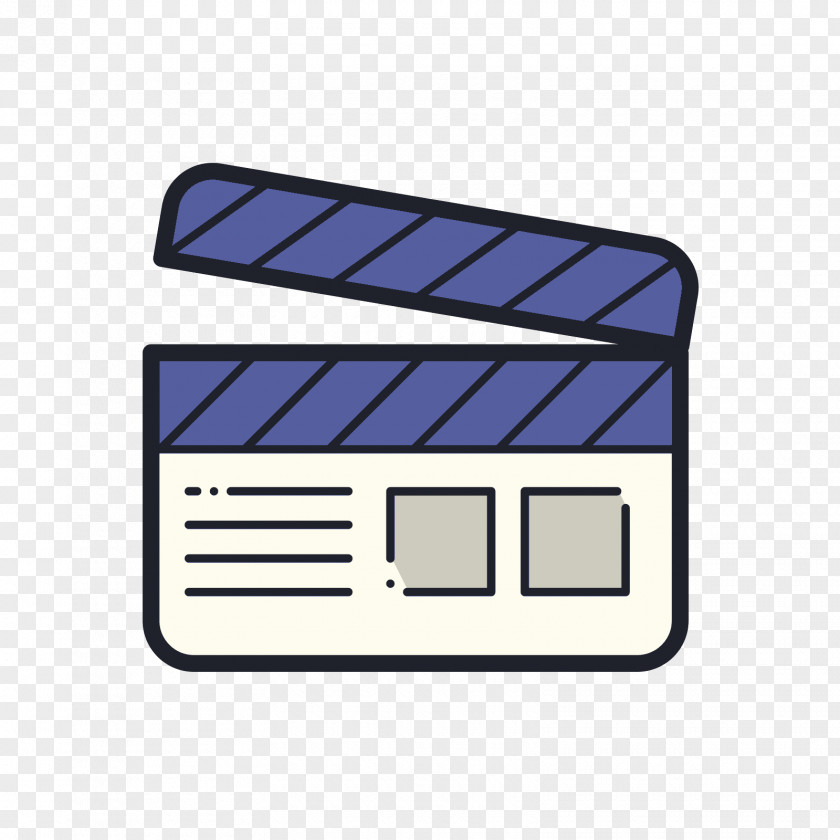 Clapperboard Icon Image Vector Graphics Film PNG